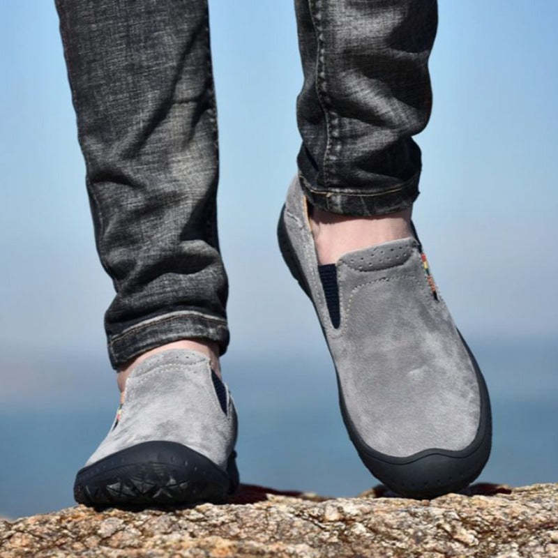 Men's Genuine Leather Loafers-My Soft Slipper