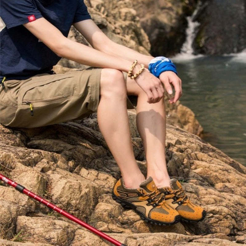 Breathable Light Casual Men's Mesh Shoes-My Soft Slipper