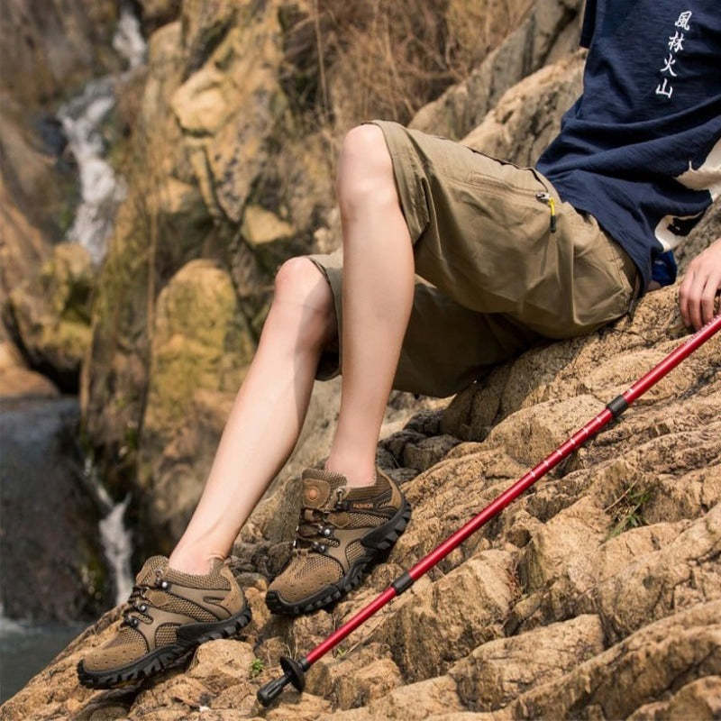 Breathable Light Casual Men's Mesh Shoes-My Soft Slipper