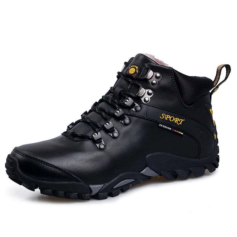 Men's Snow Comfortable Ankle Boots-My Soft Slipper