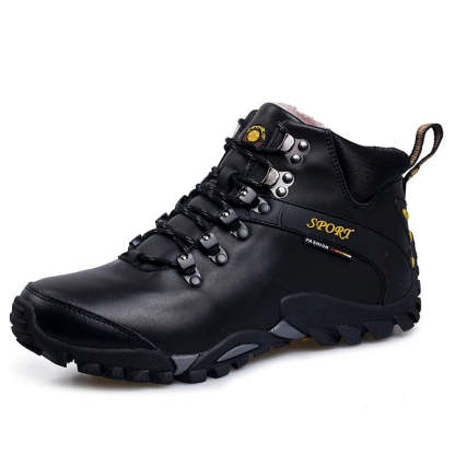 Men's Snow Comfortable Ankle Boots-My Soft Slipper