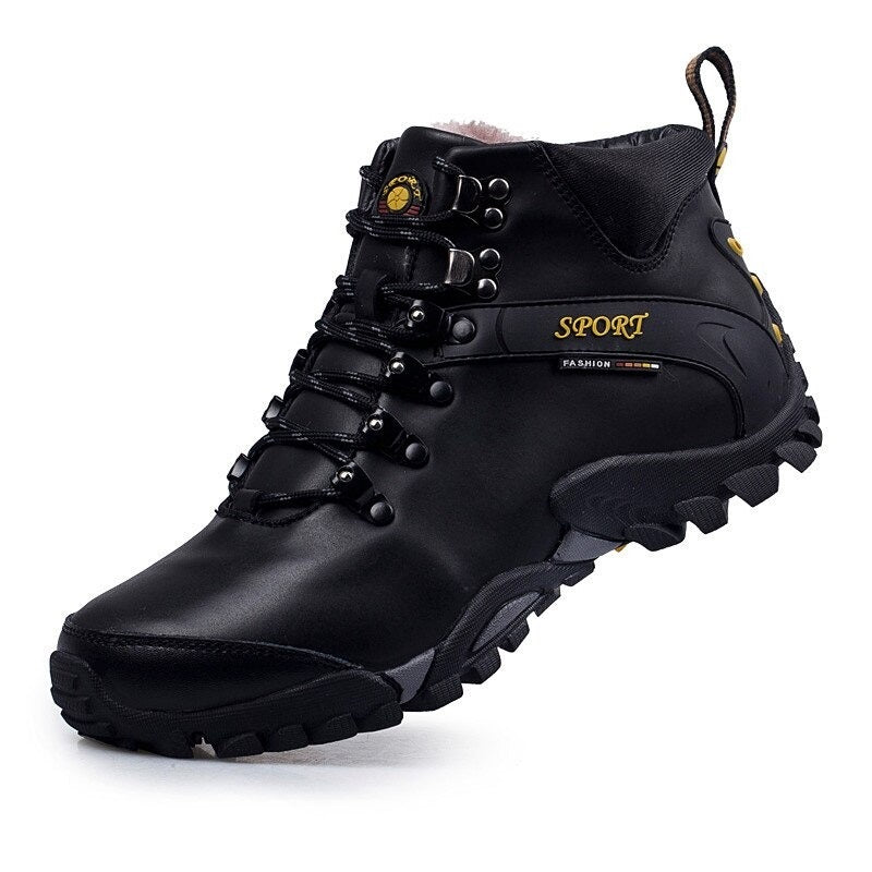 Men's Snow Comfortable Ankle Boots-My Soft Slipper