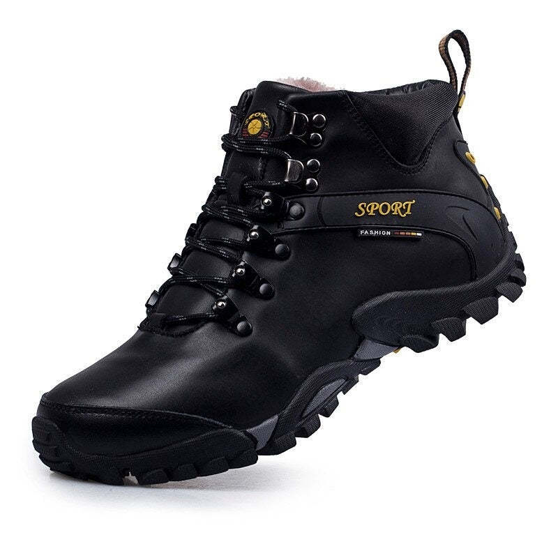 Men's Snow Comfortable Ankle Boots-My Soft Slipper