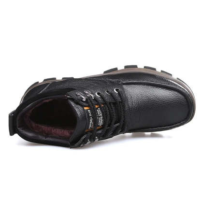 Men's Warm Comfortable Snow Boots-My Soft Slipper