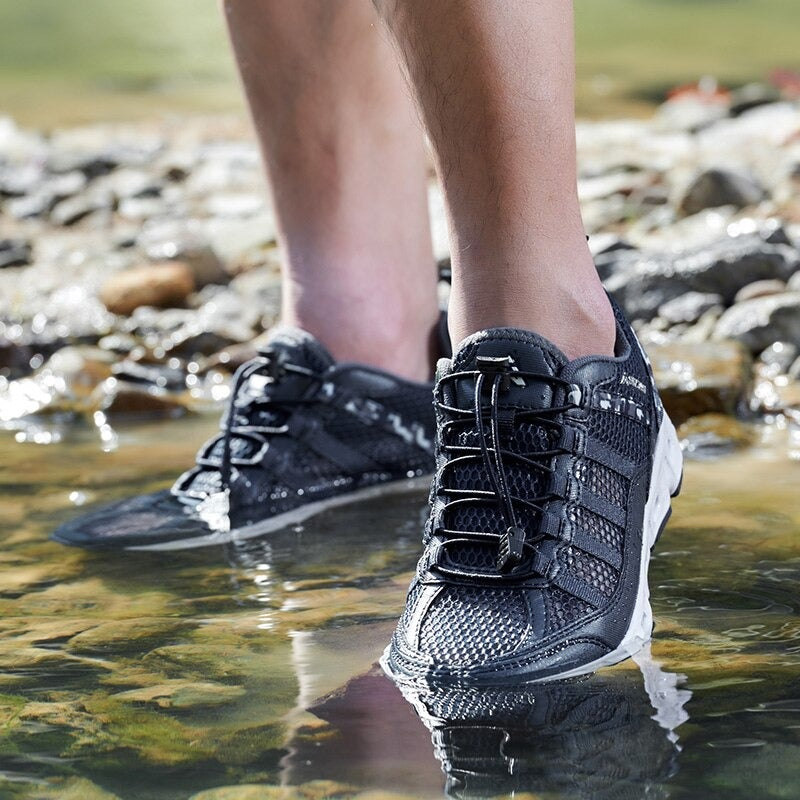 Breathable Mesh Men's Lightweight Comfortable Shoes-My Soft Slipper