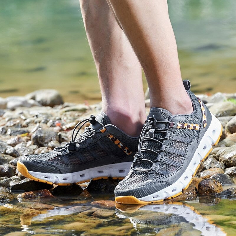 Breathable Mesh Men's Lightweight Comfortable Shoes-My Soft Slipper