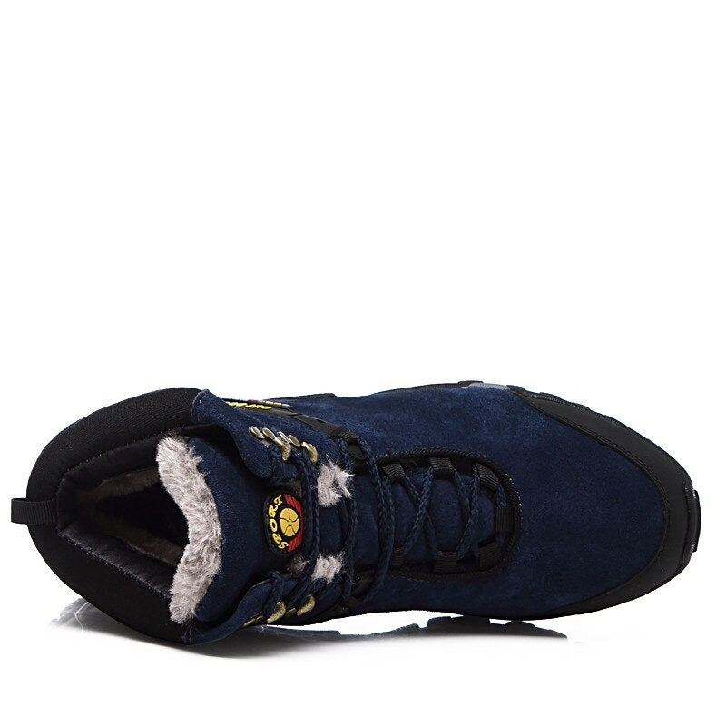 Men's Warm Plush Ankle Boots-My Soft Slipper