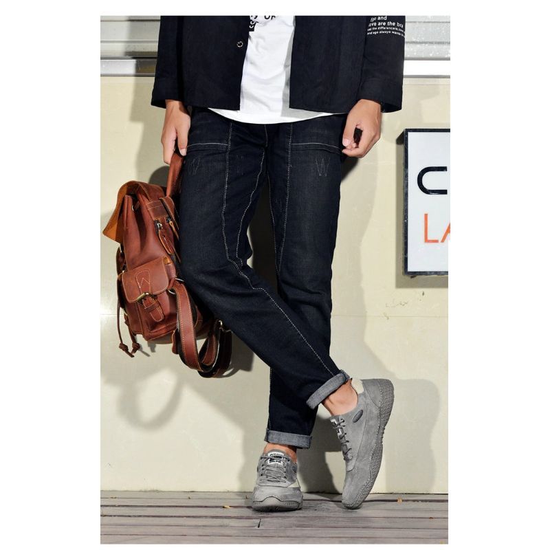 Men's Casual Genuine Leather Shoes-My Soft Slipper
