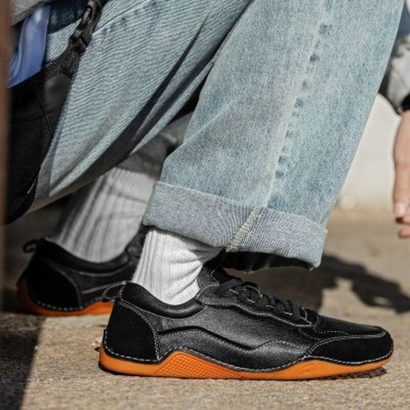 Men's Genuine Leather Handmade Shoes-My Soft Slipper