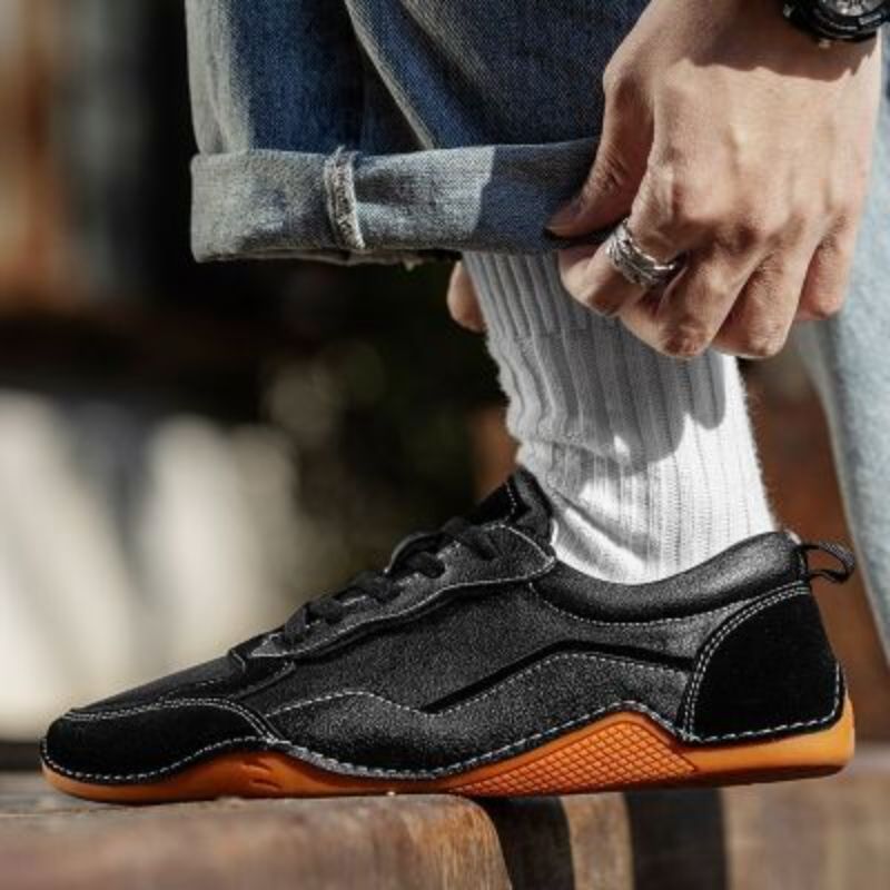 Men's Genuine Leather Handmade Shoes-My Soft Slipper