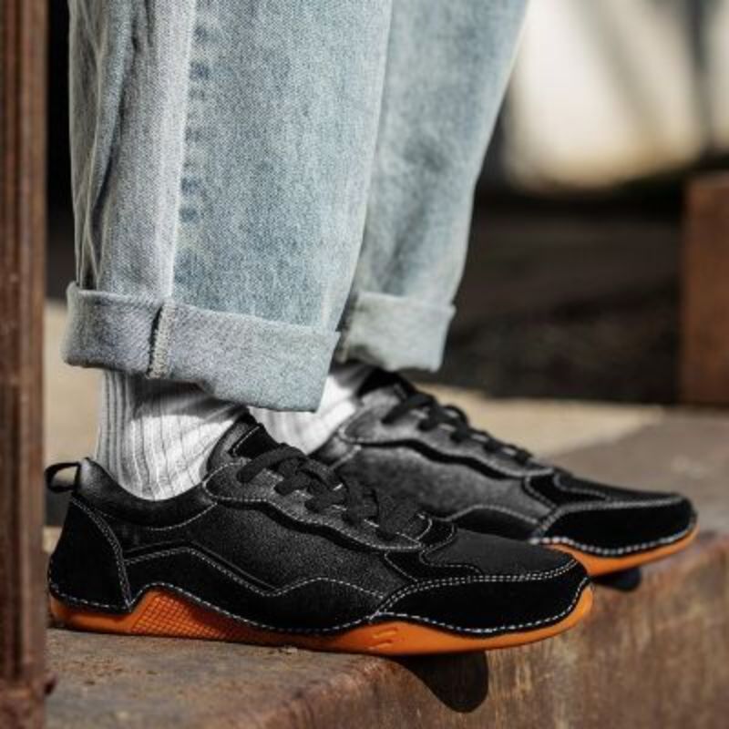 Men's Genuine Leather Handmade Shoes-My Soft Slipper