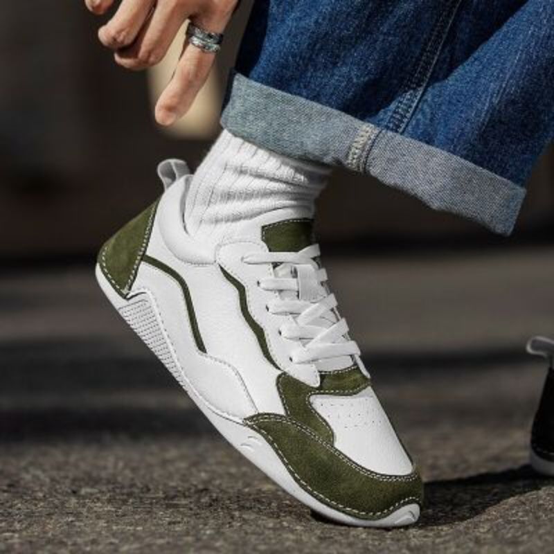 Men's Genuine Leather Handmade Shoes-My Soft Slipper