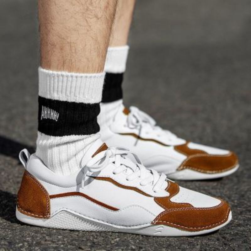 Men's Genuine Leather Handmade Shoes-My Soft Slipper