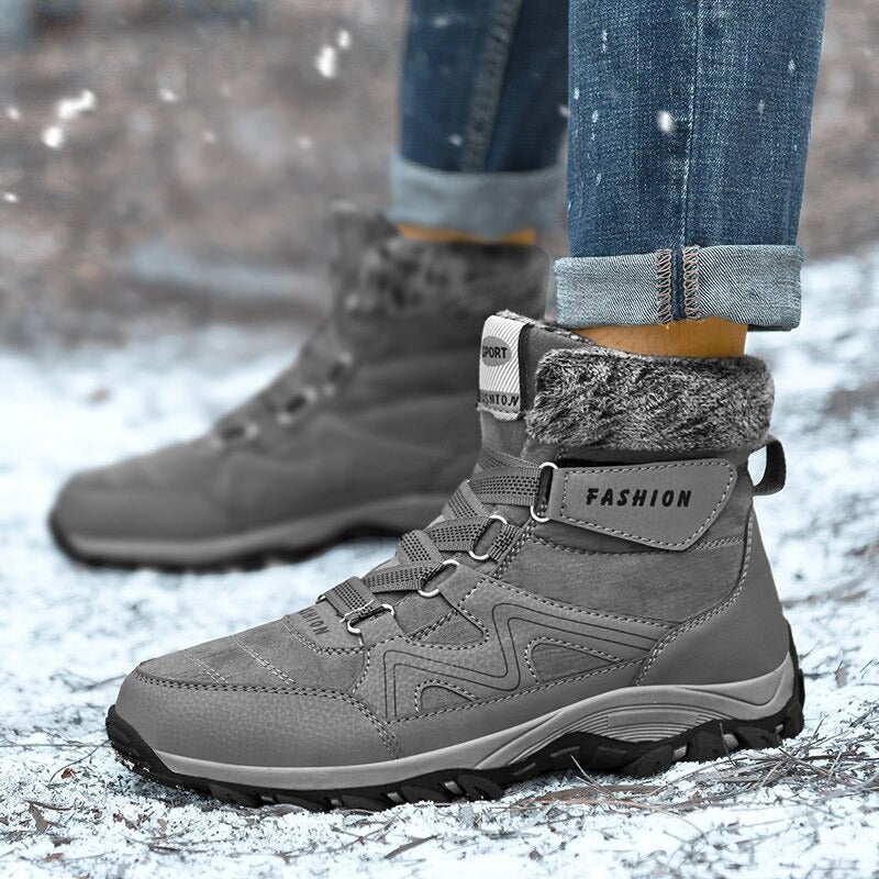 Men's High Top Snow Boots-My Soft Slipper