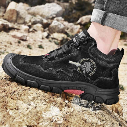 Men's Warm Waterproof Ankle Boots-My Soft Slipper