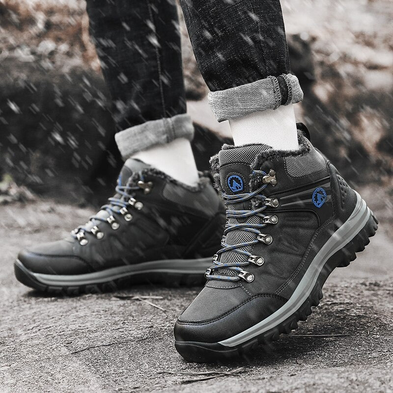 Men's Comfortable Warm  Boots-My Soft Slipper