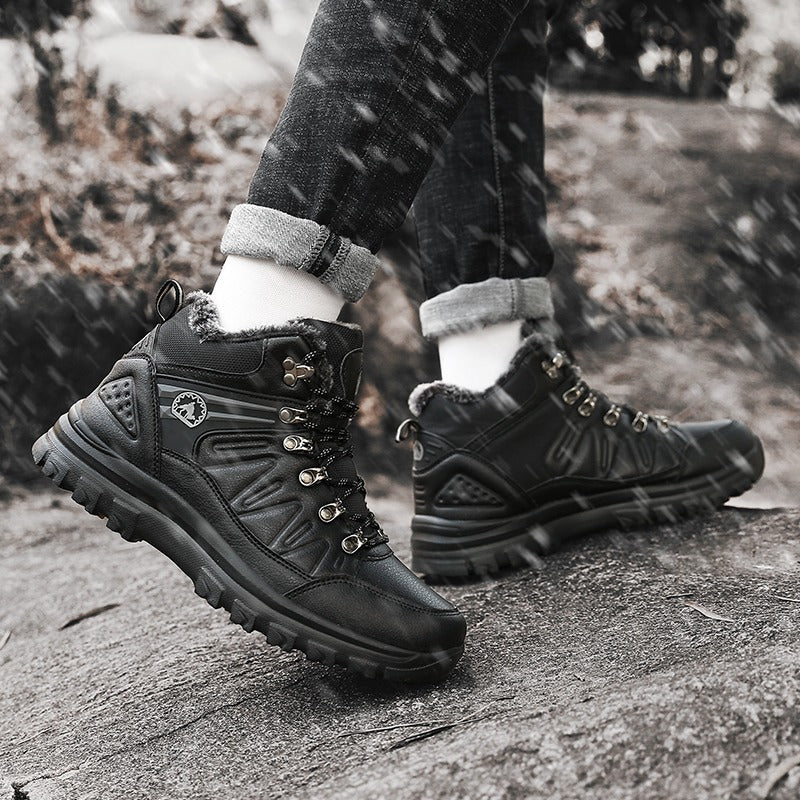 Men's Comfortable Warm  Boots-My Soft Slipper