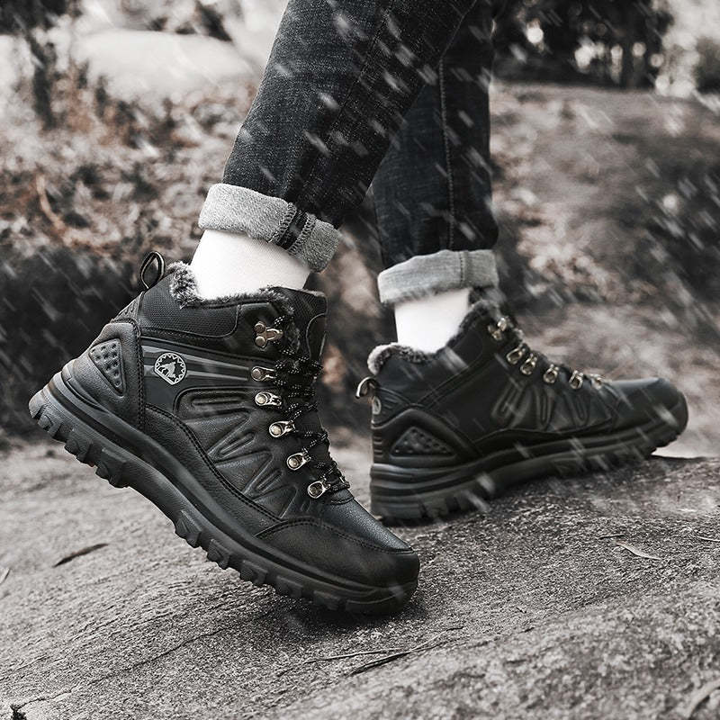 Men's Comfortable Warm  Boots-My Soft Slipper