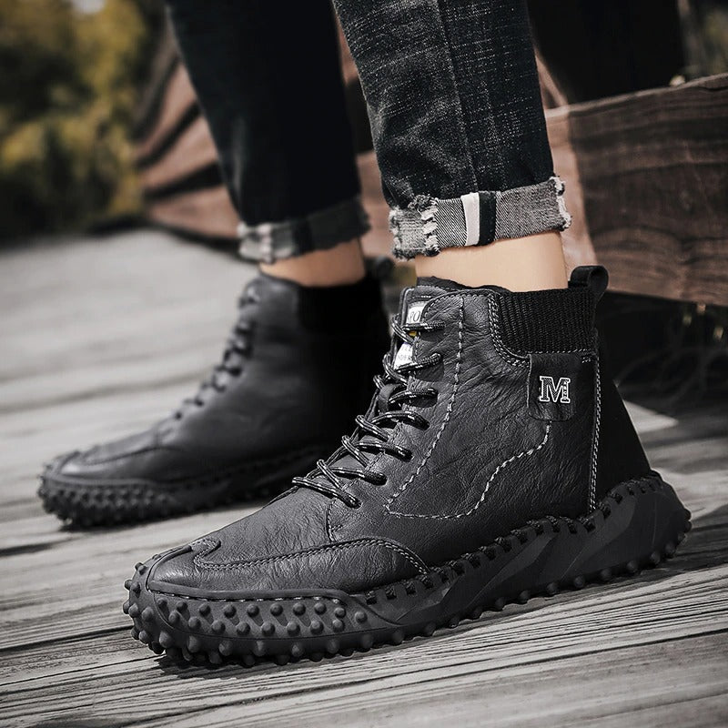 Men's Outdoor Warm Non-Slip Boots-My Soft Slipper