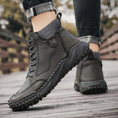 Men's Outdoor Warm Non-Slip Boots-My Soft Slipper