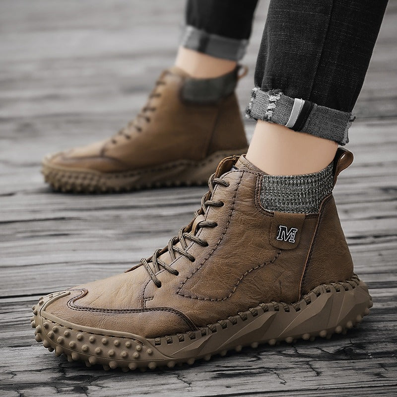 Men's Outdoor Warm Non-Slip Boots-My Soft Slipper
