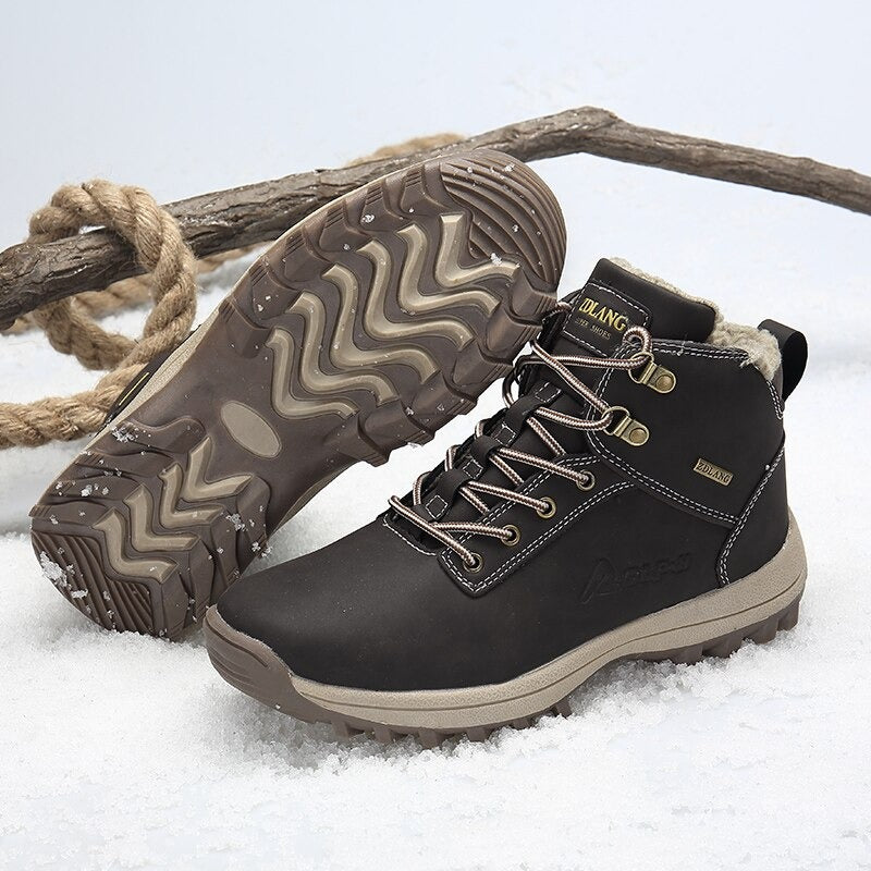 Men's Comfortable Waterproof Ankle Boots-My Soft Slipper
