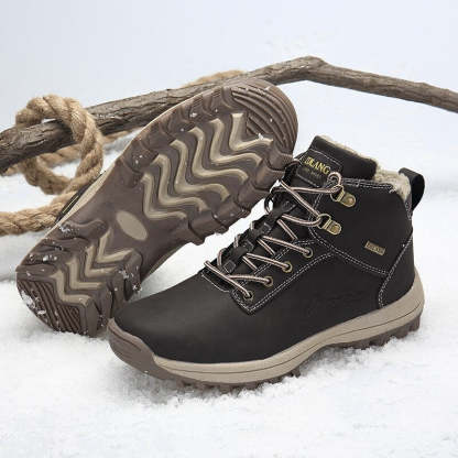 Men's Comfortable Waterproof Ankle Boots-My Soft Slipper