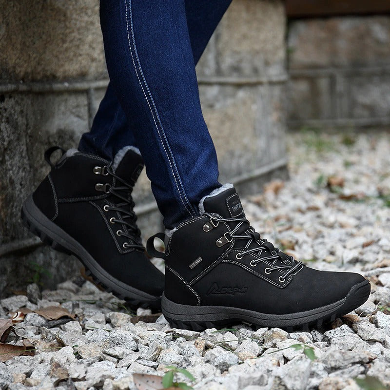 Men's Comfortable Waterproof Ankle Boots-My Soft Slipper