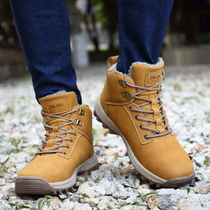 Men's Comfortable Waterproof Ankle Boots-My Soft Slipper