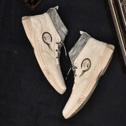 Men's Comfortable Ankle Boots-My Soft Slipper