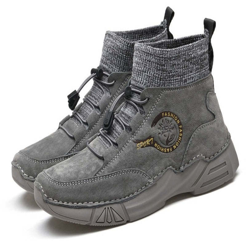 Men's Comfortable Ankle Boots-My Soft Slipper