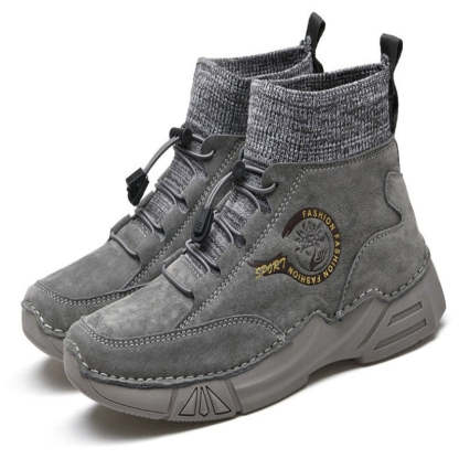 Men's Comfortable Ankle Boots-My Soft Slipper