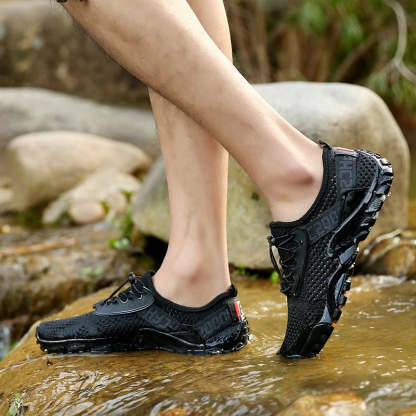 Men's Non-Slip Breathable Mesh Shoes-My Soft Slipper