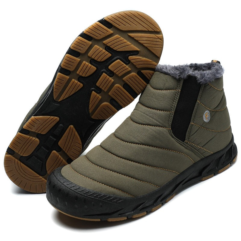 Men's Warm Waterproof Outdoor Boots-My Soft Slipper