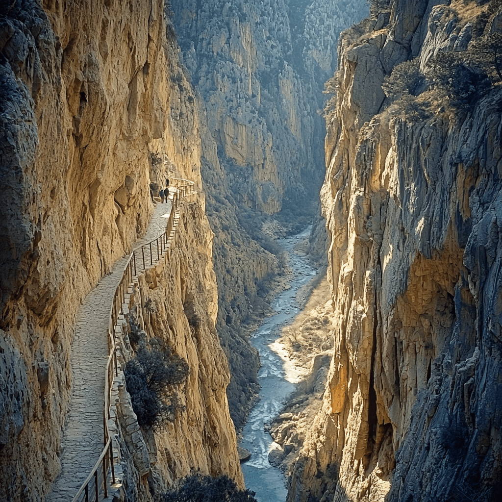 El Caminito Del Rey - Málaga Paint By Color