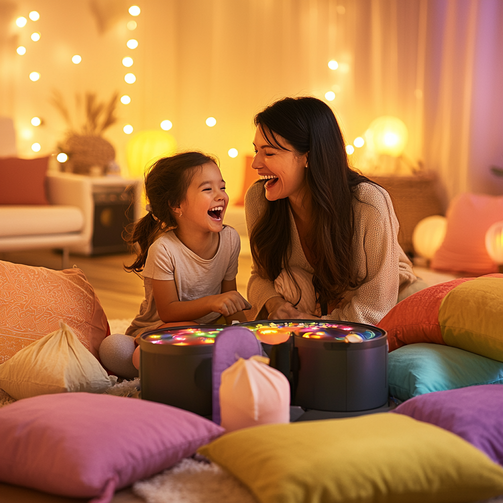 Sweet Melodies: A Mother-Child Singing Session Diamonded Painting Kits