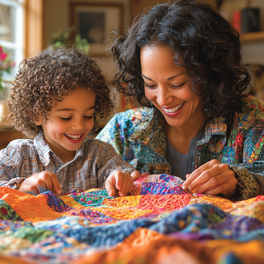 Stitched Memories: Quilting Together For A Cozy Future Paint By Diamonds Kits