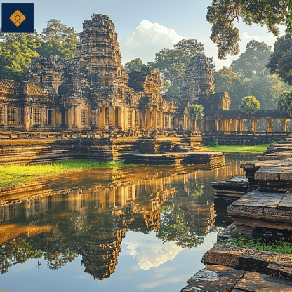 Angkor Wat DIY Paint By Diamonds