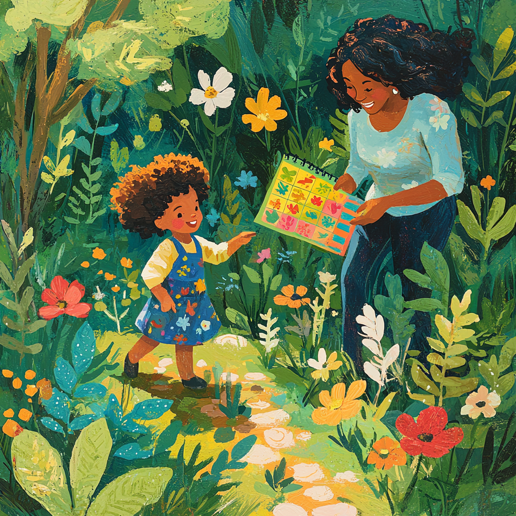 Joyful Explorations: A Nature Scavenger Hunt Paint By Diamonds Kits