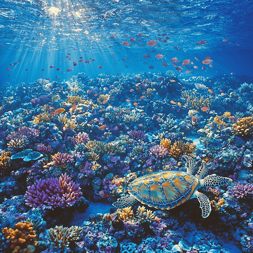 The Great Barrier Reef - Australia Diamonded Painting Kits
