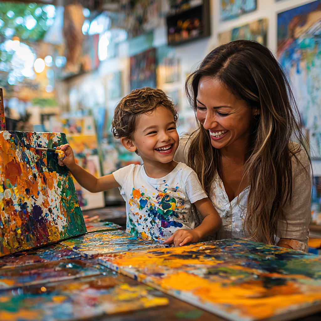 Artful Reflections: A Day Of Painting Memories Paint By Diamond