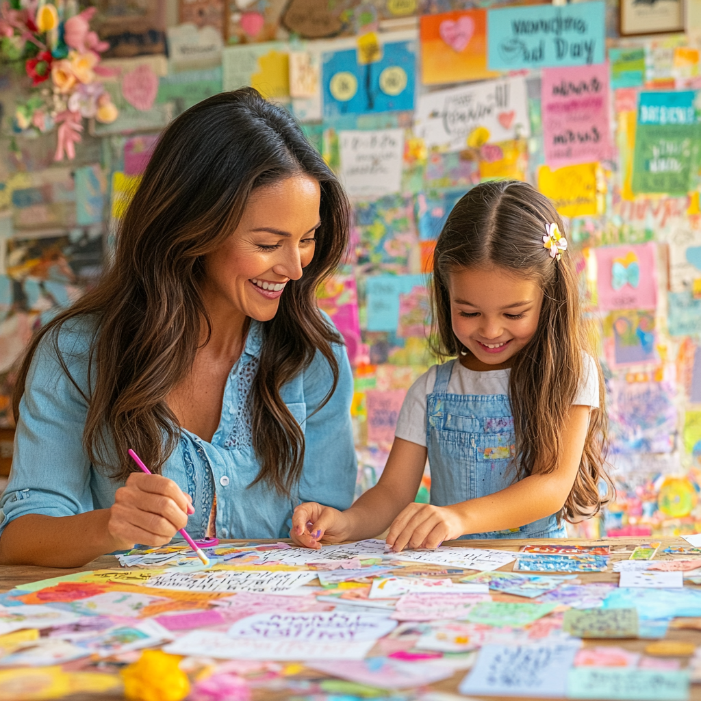 Together We Shine: Creating A Family Vision Board Painting By Diamonds Kit