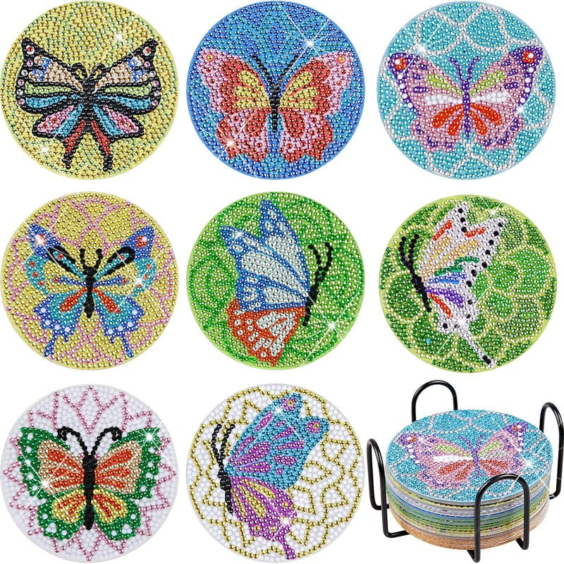 Diamond Painting Coaster Set