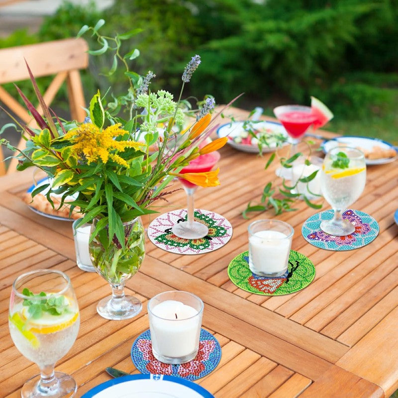 Diamond Painting Coaster Set