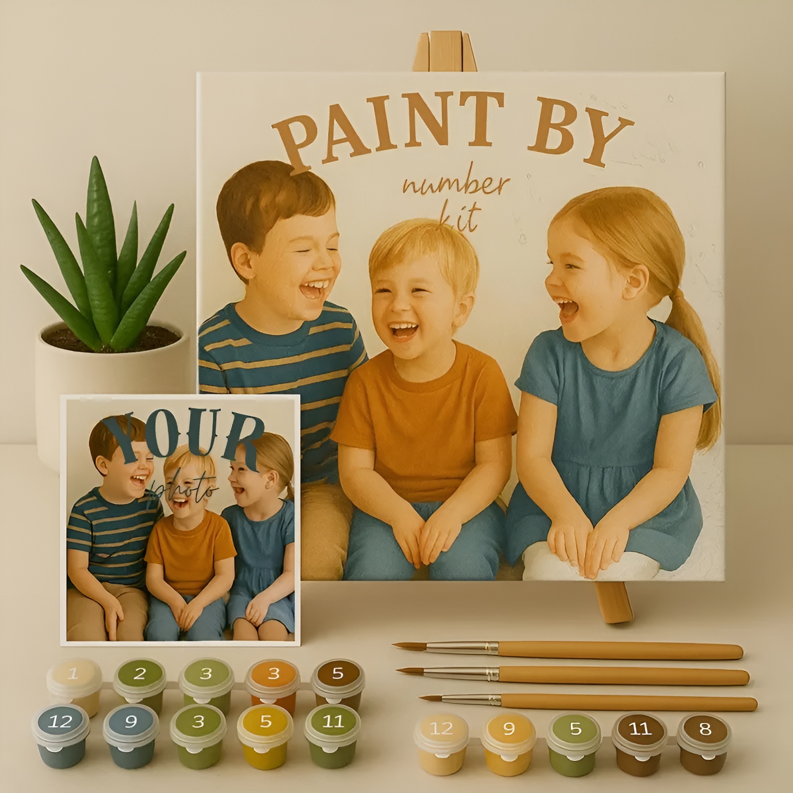 Custom Original Photo Paint By Numbers Kit