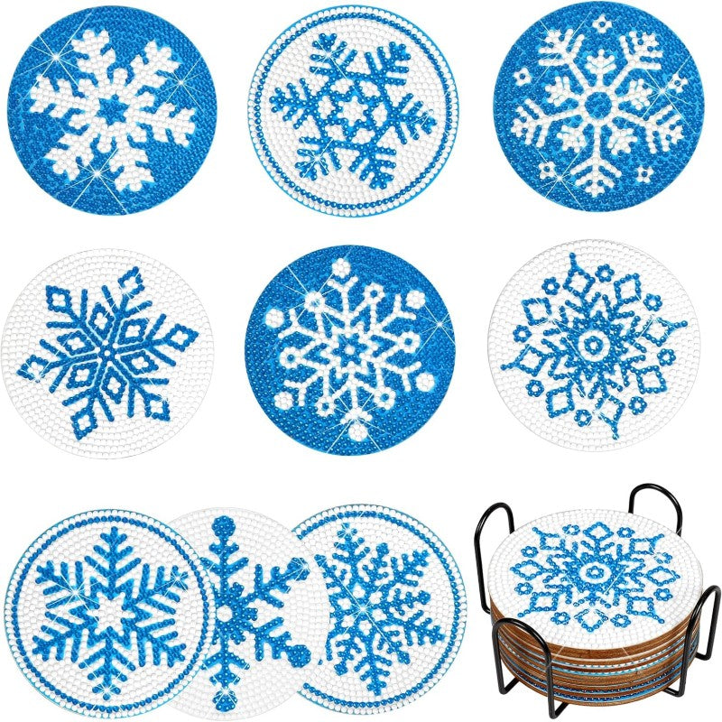 Diamond Painting Coaster Set