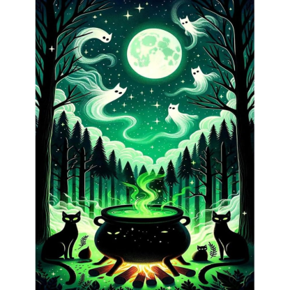 Halloween Paint by Diamonds Gem Art Kit