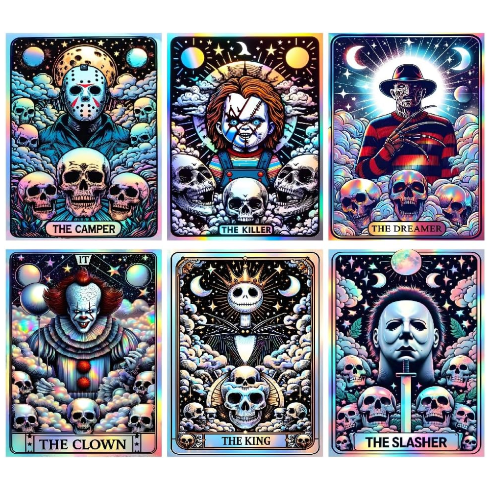 Pack Of 6 Halloween Paint By Diamonds DIY Kits