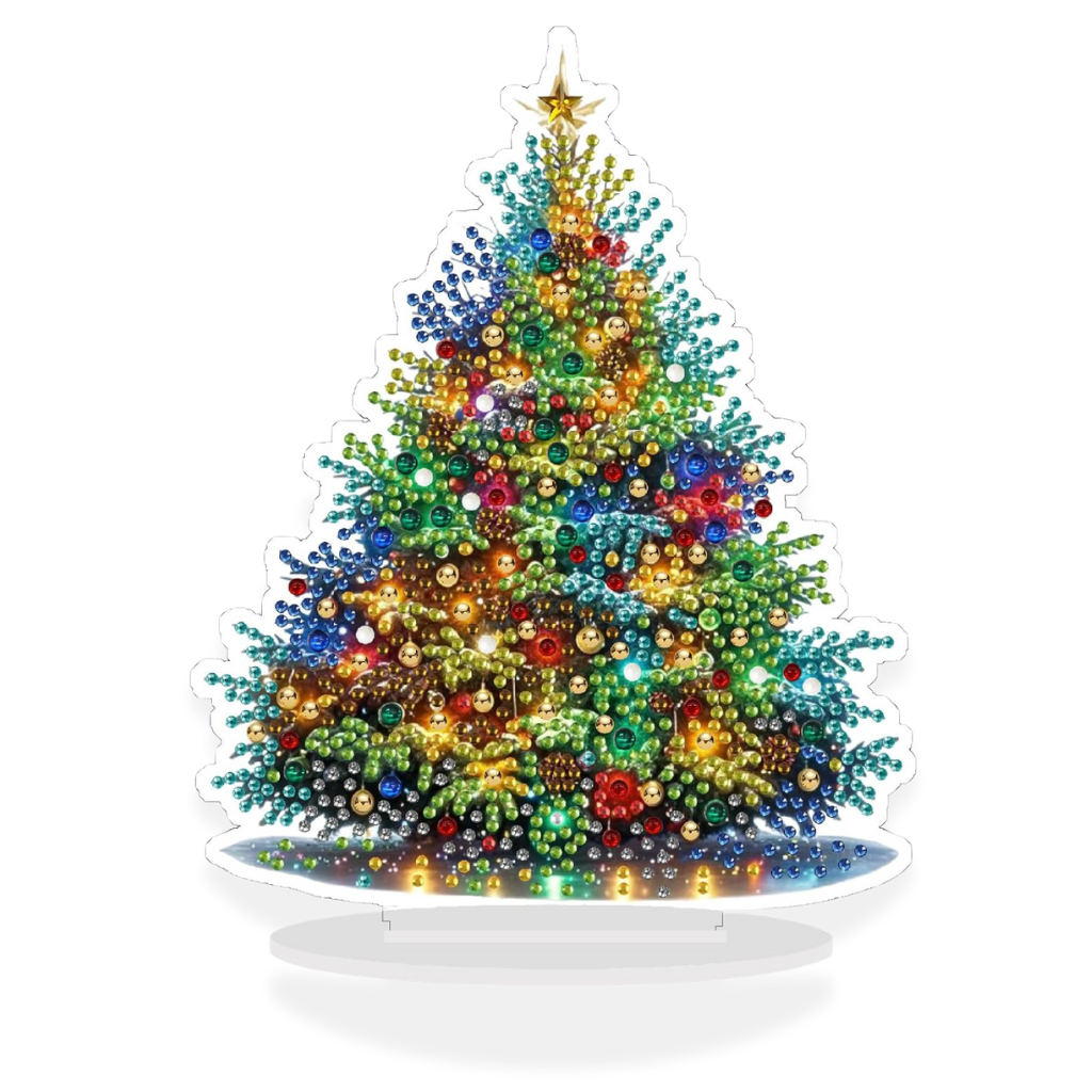 DIY Christmas Special Shaped Decorative Paint By Diamond