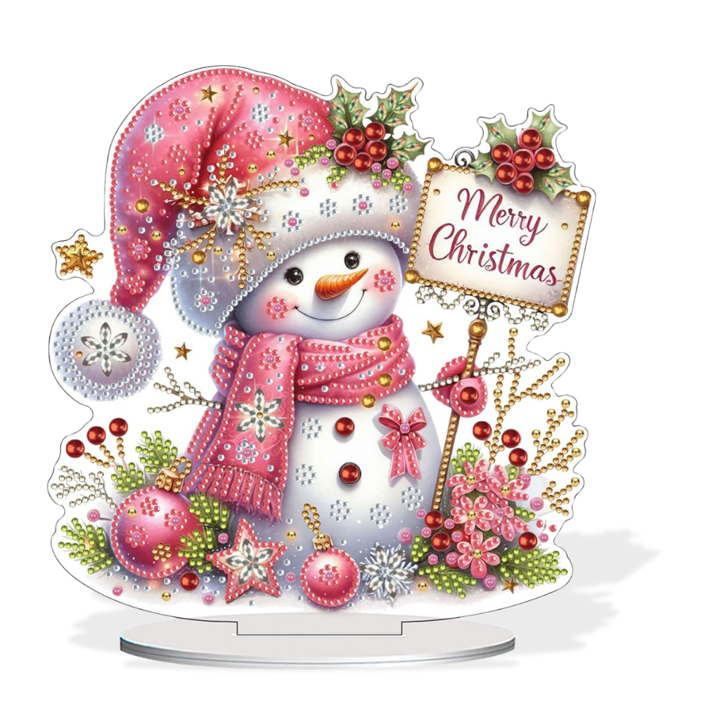 DIY Christmas Stand Up Double Sided Desktop Ornament